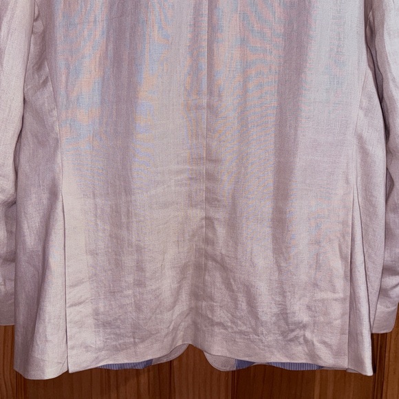 Alan Flusser Men’s Classic Beige Linen Blazer - 46R - GUC - Picture 11 of 16